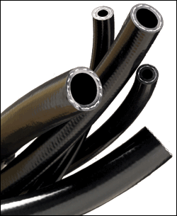 aaaNylobrade® Braid Reinforced Black PVC Tubing