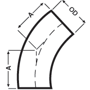 aaa45° Elbows With Tangents