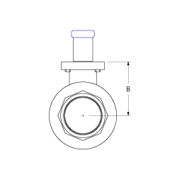 2-Piece Brass Industrial Ball Valves