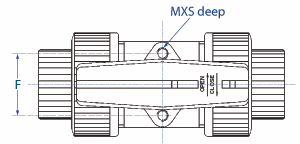 Metric Socket w/ EPDM Seals